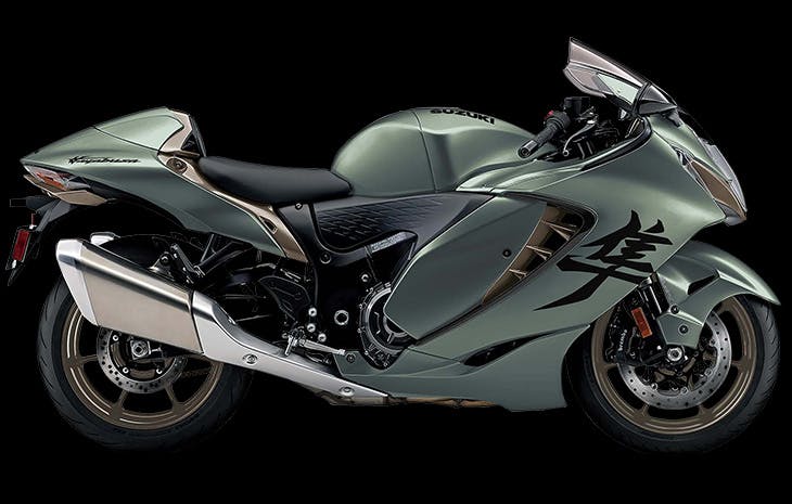 2025-Models Suzuki Hayabusa-2025-Metallic-Matte-Green