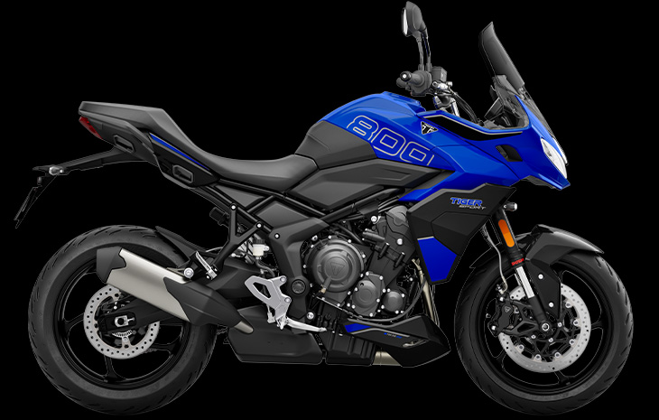 Triumph tiger 800 blue sales