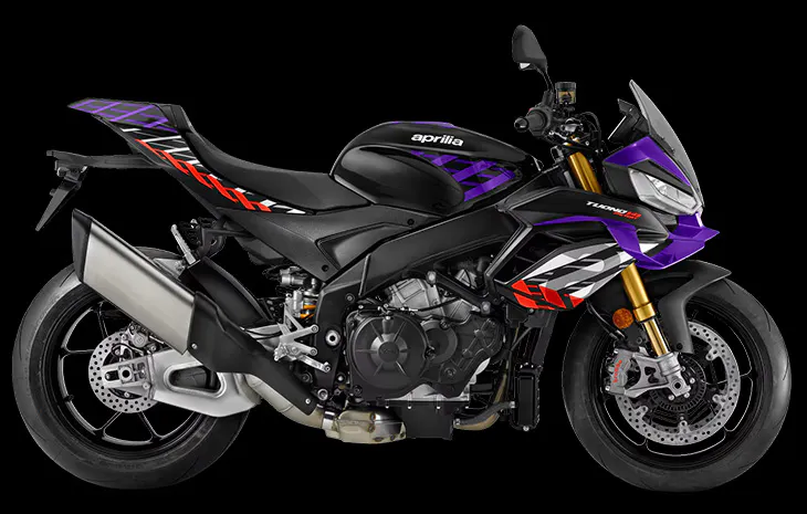 2026-Models Aprilia Tuono-V4-Factory-Shakedown-Indigo