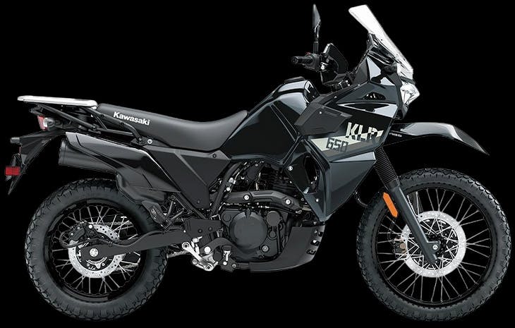 2026-Models Kawasaki KLR650-Black