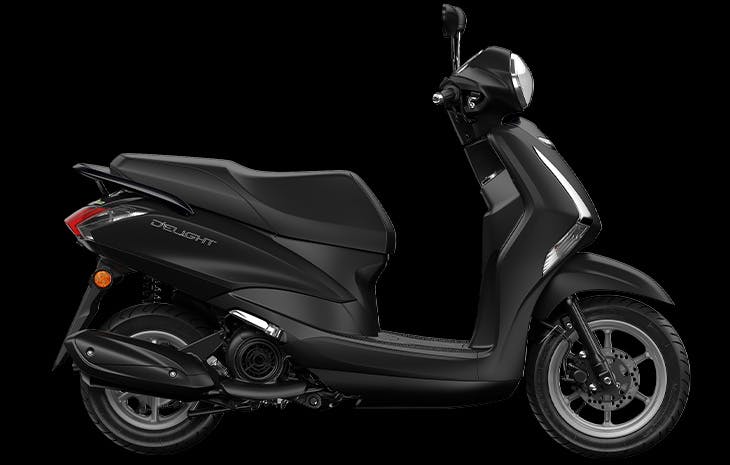 2026-Models Yamaha Delight-125-Grey-black