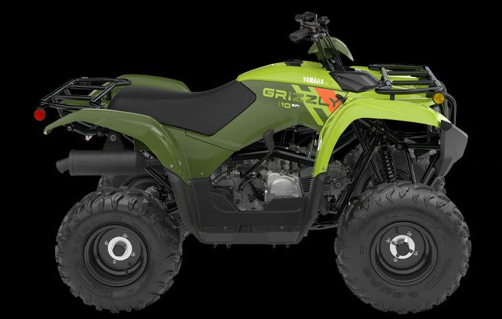 2026-Models Yamaha Grizzly-110-Acid-Green